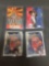 4 Card Lot of 1996-97 ALLEN IVERSON 76ers ROOKIE Basketball Cards
