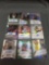 9 Card Lot of Certified Autographed Sports Cards - Stars, Patches, Rookies & Prospects - WOW