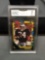 GMA Graded 1991 Wild Card 10-Stripe BO JACKSON Raiders RARE Football Card - NM 7