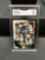 GMA Graded 1992 Wild Card 10-Stripe BARRY SANDERS Lions Football Card - NM-MT 8