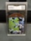 GMA Graded 1996 Upper Deck Team Trio EMMITT SMITH Cowboys Insert Football Card - NM-MT+ 8.5