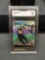 GMA Graded 2019 Panini Unparalleled #127 TAYSOM HILL Saints Football Card - GEM MINT 10