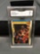 GMA Graded 1988-89 Fleer #126 AKEEM OLAJUWON Rockets All-Star Basketball Card - NM 7