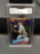 GMA Graded 2020 Topps Chrome 85 Style Refractor GAVIN LUX Dodgers ROOKIE Football Card - GEM MINT 10