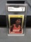 GMA Graded 1988-89 Fleer #53 AKEEM OLAJUWON Rockets Vintage Basketball Card - NM-MT 8