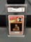 GMA Graded 2018-19 Hoops Class of TRAE YOUNG Hawks ROOKIE Basketball Card - MINT 9
