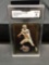 GMA Graded 1999 Donruss Preferred QBC Gold PEYTON MANNING Colts Football Card - NM-MT 8