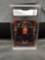 GMA Graded 2019-20 Panini Prizm Ruby Wave Prizm DONOVAN MITCHELL Jazz Basketball Card - MINT 9