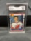GMA Graded 1990-91 Score Canadian #429 MARTIN BRODEUR Devils ROOKIE Hockey Card - NM-MT+ 8.5