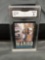 GMA Graded 1985 Topps #314 DAN MARINO Dolphins Football Card - NM-MT 8