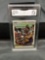 GMA Graded 1987-88 Fleer #68 KARL MALONE Jazz Vintage Basketball Card - NM+ 7.5