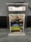 GMA Graded 2011 Topps #65 CHRIS SALE White Sox ROOKIE Baseball Card - GEM MINT 10