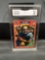 GMA Graded 1989 Pro Set TROY AIKMAN Cowboys ROOKIE Football Card - MINT 9