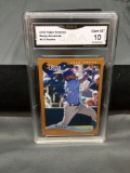 GMA Graded 2020 Topps Archives #213 RANDY AROZARENA Rays ROOKIE Baseball Card - GEM MINT 10