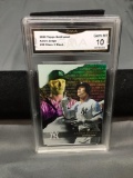 GMA Graded 2020 Topps Gold Label Class 2 #62 AARON JUDGE Yankees Baseball Card - GEM MINT 10