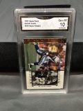 GMA Graded 1998 Upper Deck Super Powers EMMITT SMITH Cowboys Football Card - GEM MINT 10