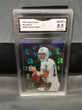 GMA Graded 1995 Playoff Prime Fantasy Team DAN MARINO Dolphins Football Card - NM-MT+ 8.5