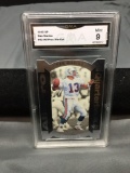 GMA Graded 1995 SP All-Pros Die-Cut DAN MARINO Dolphins Football Card - MINT 9