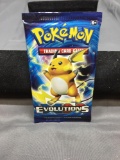 Factory Sealed Pokemon XY EVOLUTIONS 10 Card Booster Pack