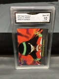 GMA Graded 2000 Topps Pokemon TV Animation #EP23 HAUNTER VS KADABRA Trading Card - GEM MINT 10