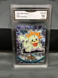 GMA Graded 2000 Topps Pokemon TV Animation #86 SEEL Trading Card - GEM MINT 10