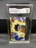 GMA Graded 2000 Topps Pokemon TV Animation #EP1 Pokemon I Choose You! Trading Card - GEM MINT 10