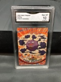 GMA Graded 2000 Topps Pokemon TV Animation #109 KOFFING Trading Card - GEM MINT 10