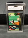 GMA Graded 2000 Topps Pokemon TV Animation #EP25 POKEMON SCENT-STATION Trading Card - GEM MINT 10