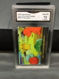 GMA Graded 2000 Topps Pokemon TV Animation #EP17 ISLAND OF THE GIANT POKEMON Trading Card - GEM MINT