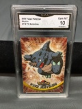 GMA Graded 2000 Topps Pokemon TV Animation #112 RHYDON Trading Card - GEM MINT 10