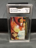 GMA Graded 2000 Topps Pokemon TV Animation #EP6 CLEFAIRY AND THE MOON STONE Trading Card - GEM MINT