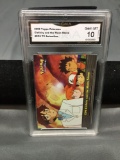 GMA Graded 2000 Topps Pokemon TV Animation #EP6 CLEFAIRY AND THE MOON STONE Trading Card - GEM MINT
