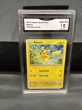 GMA Graded 2019 Pokemon Hidden Fates #19 PIKACHU Trading Card - GEM MINT 10