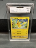 GMA Graded 2019 Pokemon Hidden Fates #19 PIKACHU Trading Card - GEM MINT 10