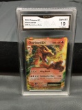 GMA Graded 2016 Pokemon XY Evolutions #12 CHARIZARD EX Holofoil Rare Trading Card - GEM MINT 10