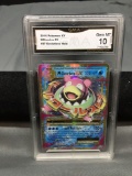 GMA Graded 2016 Pokemon XY Evolutions #27 M SLOWBROW EX Holofoil Rare Trading Card - GEM MINT 10