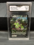 GMA Graded 2020 Pokemon Darkness Ablaze #128 GALARIAN STUNFISK V Holofoil Rare Trading Card - GEM