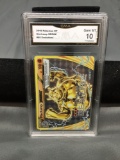 GMA Graded 2016 Pokemon XY Evolutions #60 MACHAMP Break Holofoil Rare Trading Card - GEM MINT 10