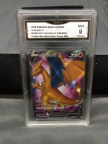 GMA Graded 2020 Pokemon Champion's Path CHARIZARD V Promo Holofoil Rare Trading Card - MINT 9