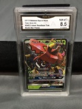 GMA Graded 2017 Pokemon Sun & Moon Black Star Promo #SM32 TAPU BULU GX Holofoil Rare Trading Card -