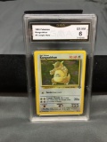 GMA Graded 1999 Pokemon Jungle Unlimited #5 KANGASKHAN Holofoil Rare Trading Card - EX-NM 6