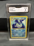 GMA Graded 1999 Pokemon Base Set Shadowless #25 DEWGONG Vintage Trading Card - VG-EX 4