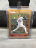 2006 Bowman Chrome Gold Refractor #99 BRAD RADKE Twins Baseball Card /50
