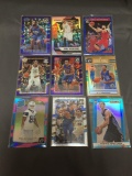 9 Card Lot of Mixed Sports Cards from Huge Collection - Serial Numbered, Inserts, Stars & More!