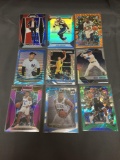 9 Card Lot of Mixed Sports Cards from Huge Collection - Serial Numbered, Inserts, Stars & More!