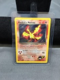 2000 Pokemon Gym Heroes #12 ROCKET'S MOLTRES Holofoil Rare Trading Card