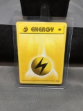 1999 Pokemon Base Set 1st Edition #100 LIGHTNING ENERGY Trading Card