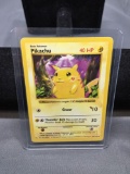 1999 Pokemon Base Set Shadowless #58 PIKACHU Red Cheeks Error Trading Card