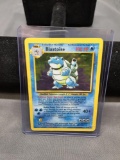 1999 Pokemon Base Set Unlimited #2 BLASTOISE Holofoil Rare Trading Card
