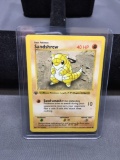 1999 Pokemon Base Set 1st Edition Shadowless #62 SANDSHREW Trading Card